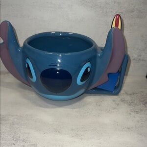 Disney Stitch Blue Character Mug
